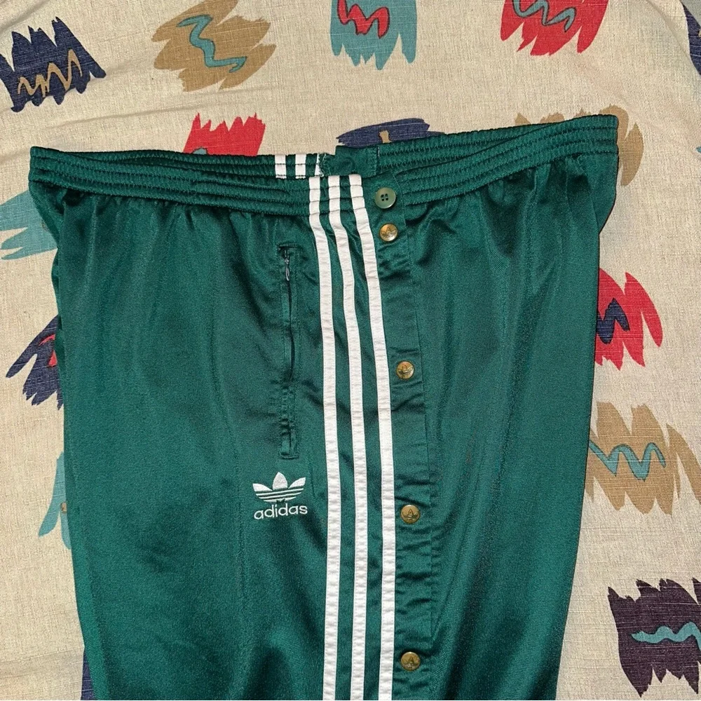 Vintage adidas Originals 3 Stripes Adibreak Tear Away Track Pants - Picture 3 of 8